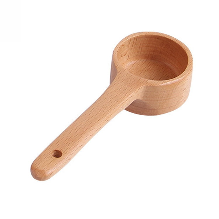 Long-Handled Wooden Spoon Seasoning Spoon Dessert Coffee Milk Tea Spoon