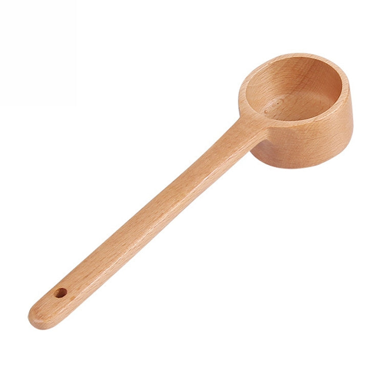 Long-Handled Wooden Spoon Seasoning Spoon Dessert Coffee Milk Tea Spoon