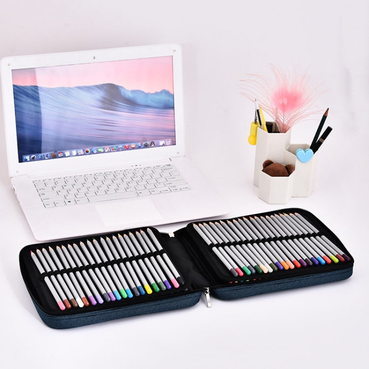 120 Color Pencil Case Large Capacity Student Portable Stationery Bag