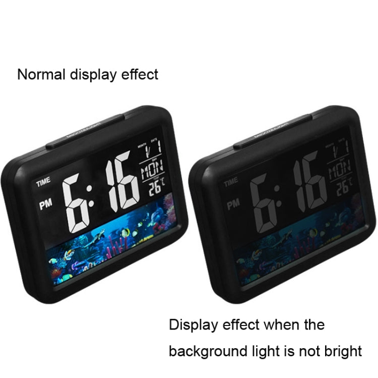 Color Screen Children Electronic Alarm Clock LCD Bedside Alarm Clock