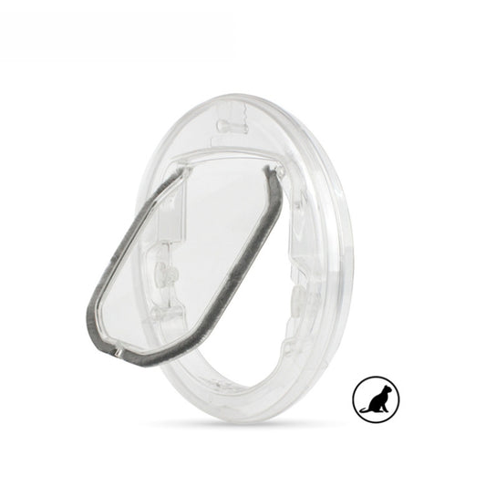 Pet Supplies PC Material Round Glass Door Cat Puppy Door Hole