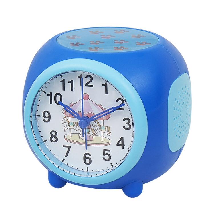 Children Romantic Starry Sky Projection Music Pointer Alarm Clock