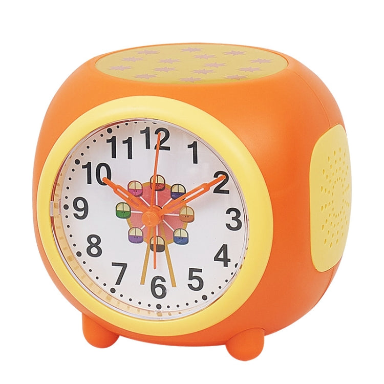 Children Romantic Starry Sky Projection Music Pointer Alarm Clock