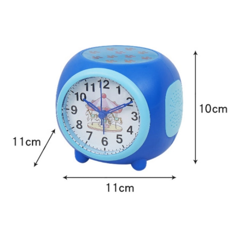 Children Romantic Starry Sky Projection Music Pointer Alarm Clock