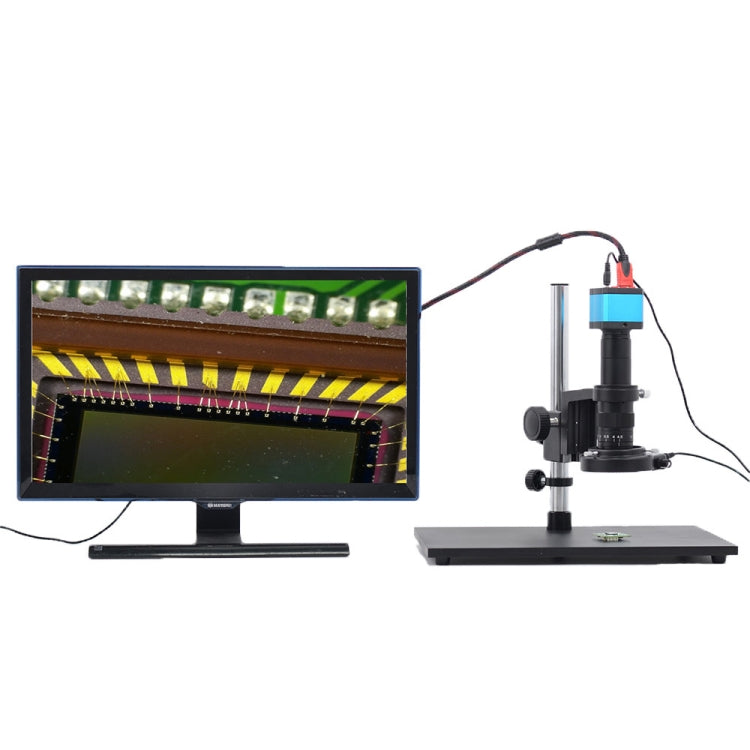 14 Million Pixel Industrial Camera Electron Microscope HDMI USB Mobile Phone Repair Magnifying Glass,US Plug