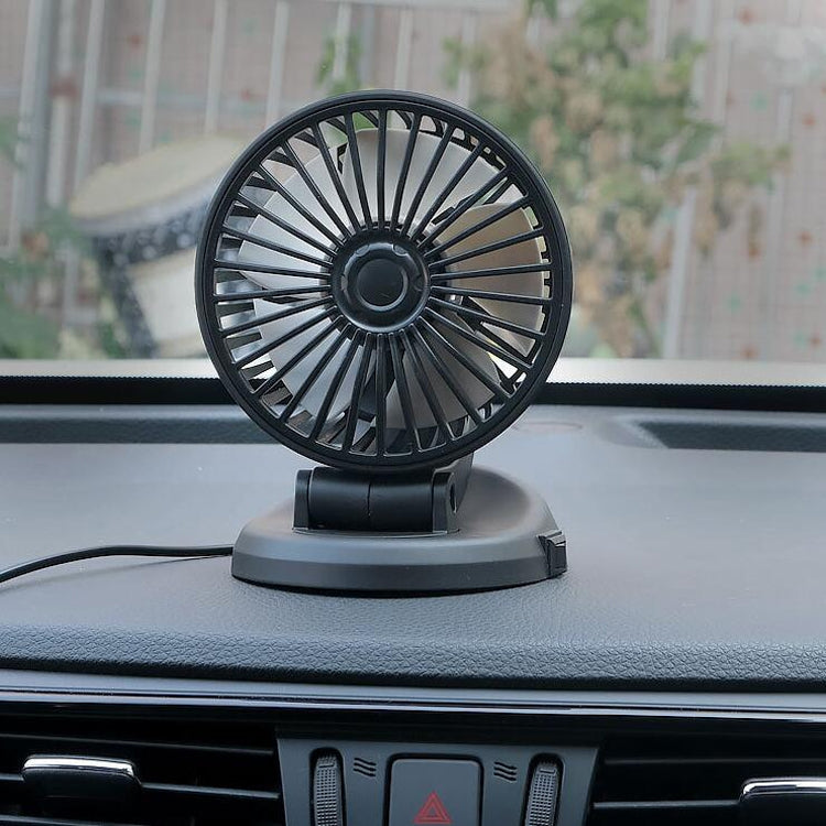 F409 Car Fan General Car Shaking Head Fan