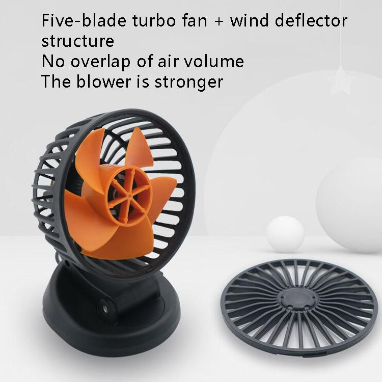 F409 Car Fan General Car Shaking Head Fan