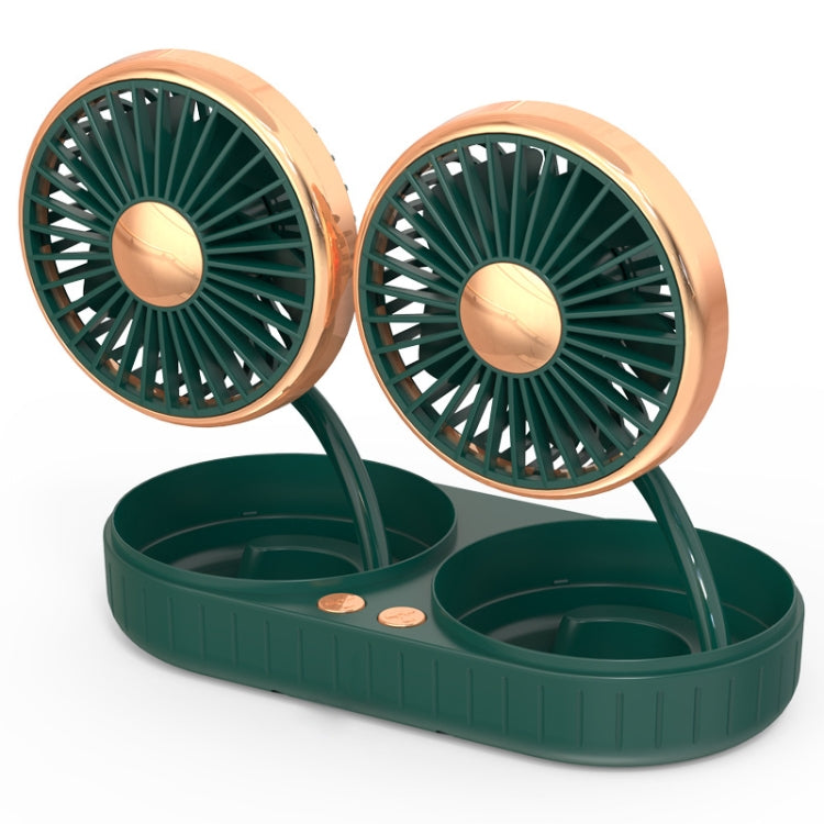 F303 Car USB Fan 12/24V Car Shake Head Fan