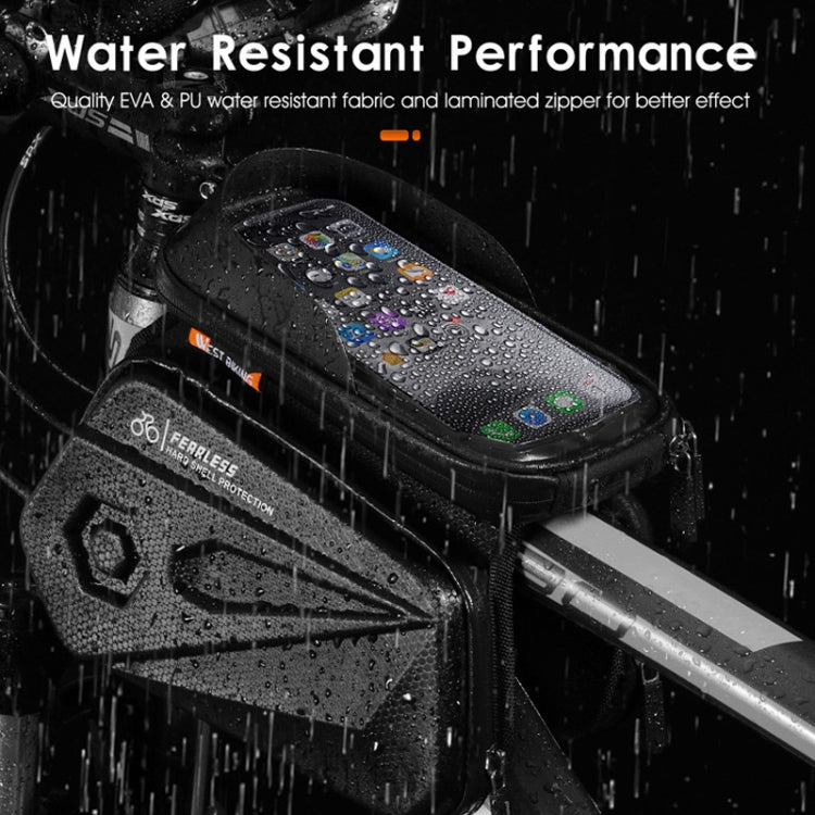 WEST BIKING YP0707256 Hard Shell Mountain Bike Bicycle Front Beam Package Riding Equipment