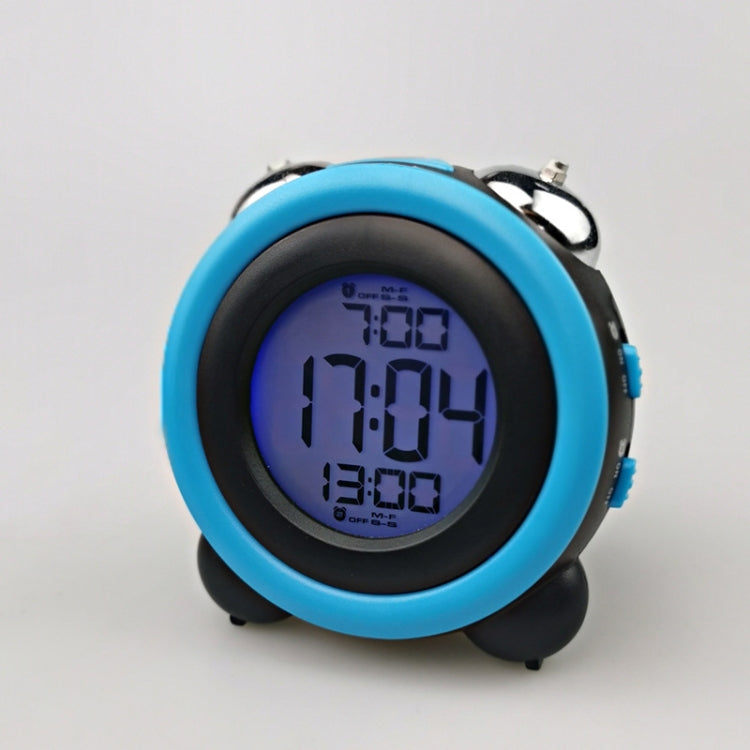 0705 Big Volume Simple Three-Dimensional LED Alarm Clock Mute Luminous Electronic Clock