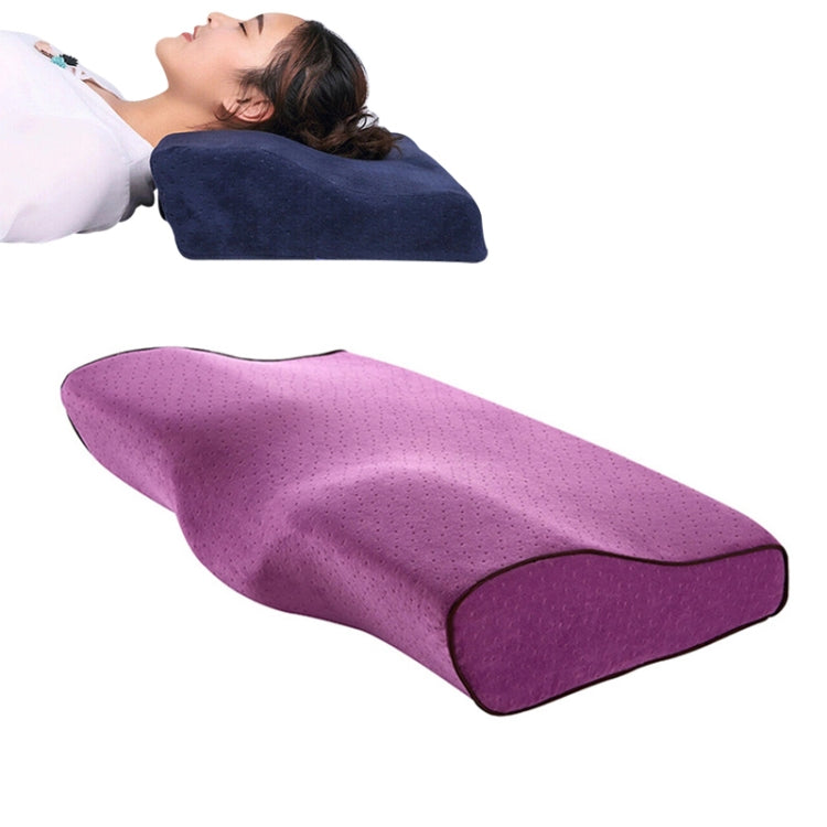Butterfly Shape Memory Foam Snorked Pillow Slow Rebound Health Care Cervical Pillow