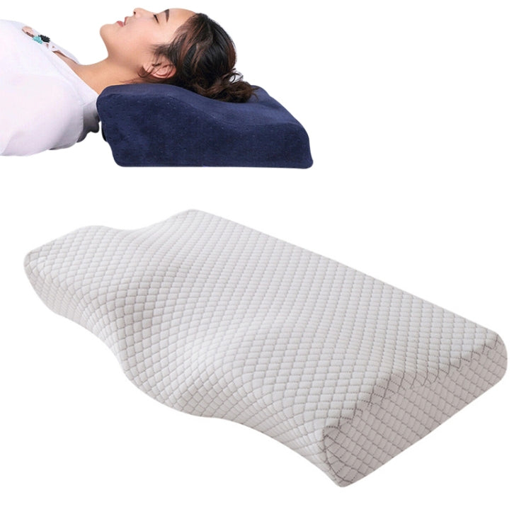 Butterfly Shape Memory Foam Snorked Pillow Slow Rebound Health Care Cervical Pillow