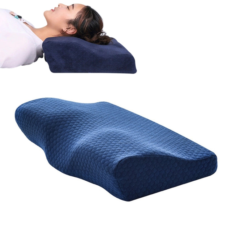 Butterfly Shape Memory Foam Snorked Pillow Slow Rebound Health Care Cervical Pillow