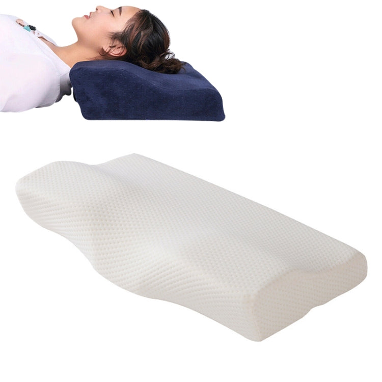 Butterfly Shape Memory Foam Snorked Pillow Slow Rebound Health Care Cervical Pillow