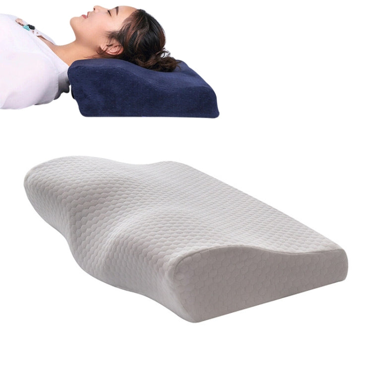 Butterfly Shape Memory Foam Snorked Pillow Slow Rebound Health Care Cervical Pillow