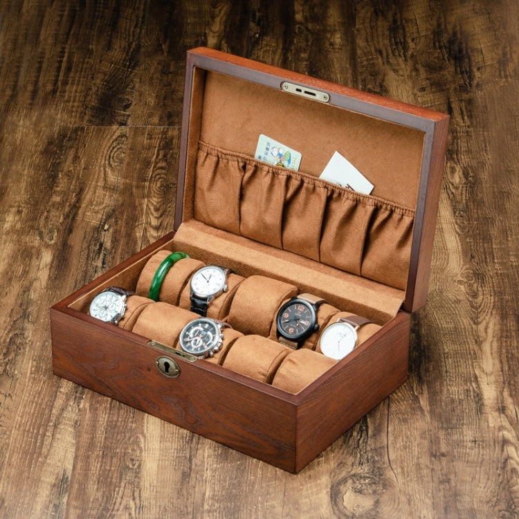 Wooden Watch Box Jewelry Watch Collection Display Storage Box