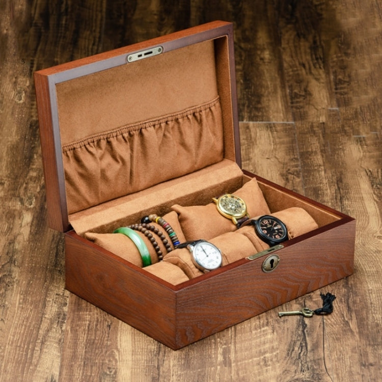 Wooden Watch Box Jewelry Watch Collection Display Storage Box