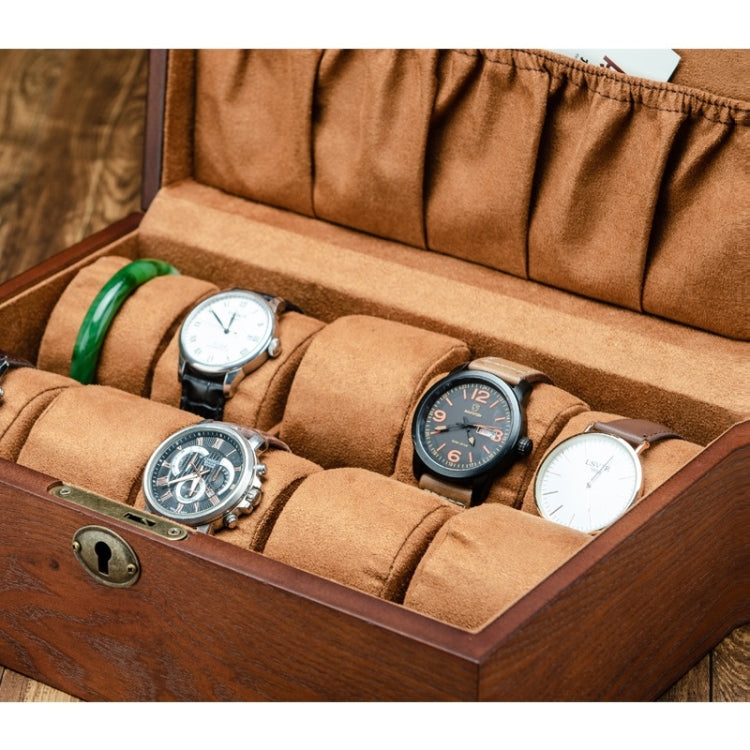 Wooden Watch Box Jewelry Watch Collection Display Storage Box