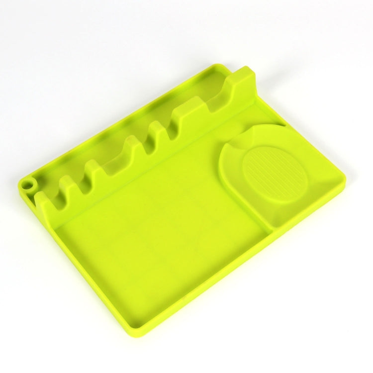 2 in 1 Kitchen Silicone Spoon Holder Shelf