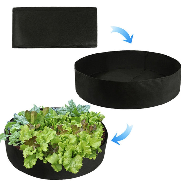 Felt Planting Barrel Indoor Outer Round Plant Bag Non-Woven Seedling Bag