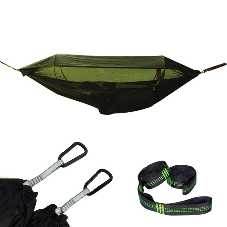 Parachute Cloth Anti-Mosquito Sunshade With Mosquito Net Hammock Outdoor Single Double Swing Off The Ground Aerial Tent