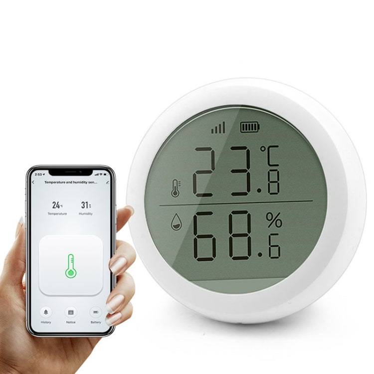 LQ-698 Tuya Smart Home Wireless Temperature And Humidity Detector Sensor
