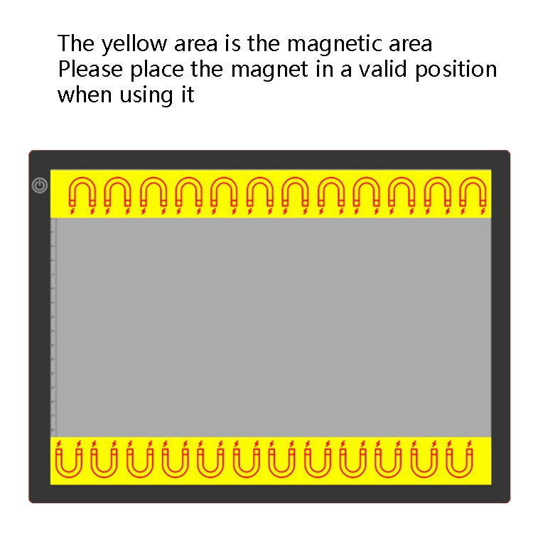 Copy Station Anime Drain Station LED Copy Board With Magnetic Suction Light Board Drawing Plate With USB Cable