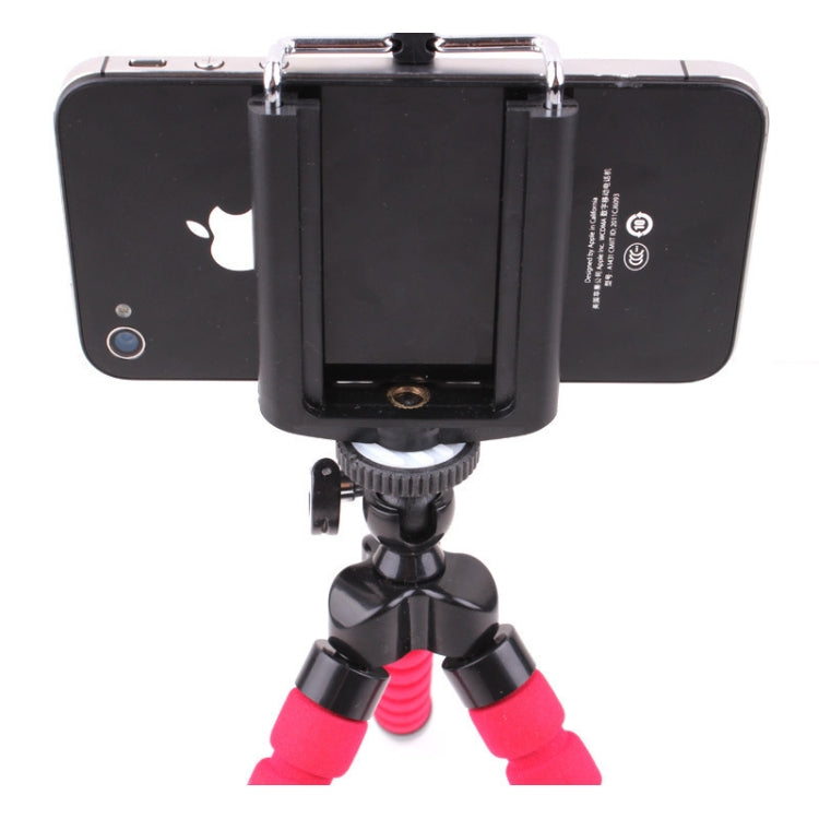 5 PCS Octopus Photography Sponge Mobile Phone Stand Portable Lazy Adjustable Vibrato Live Tripod Stand