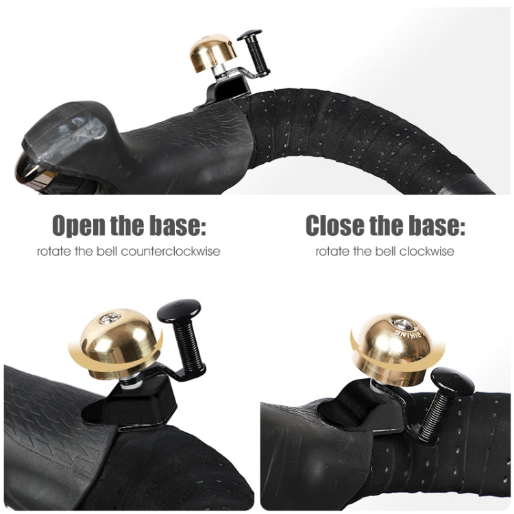 West Biking Bike Bell Road Bike Dedicated Super-Ring Copper Bell