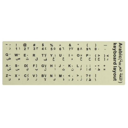 3 PCS Luminous Keyboard Stickers Notebook Desktop Computer Keyboard Stickers