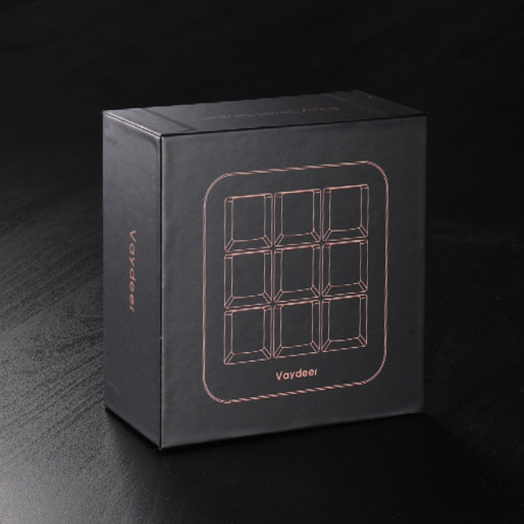 Vaydeer JP1011 9-Keys Mechanical Keyboard Mini Portable Custom Keyboard, Cable Length: 1m