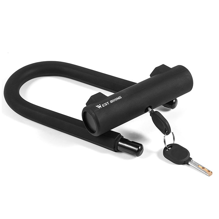 West Biking Bike Lock Motorcycle Wire Lock Anti-Hydraulic Pressure Cut Anti-Theft Lock