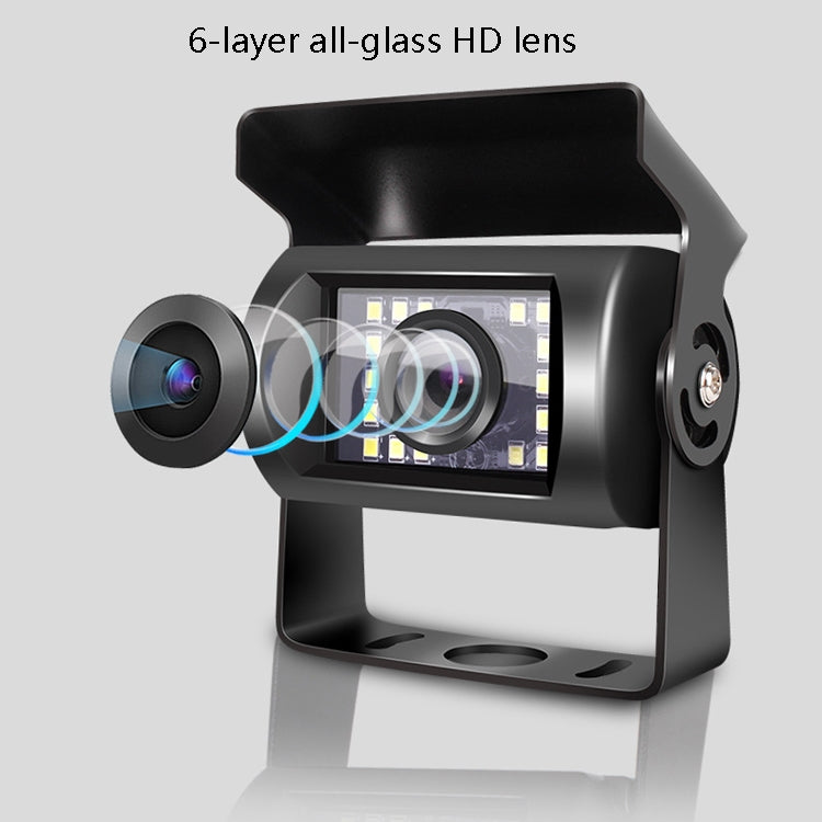 YB-CC-1 12/24V Car 7 Inch Display HD Night Vision Camera Monitoring System Truck Reverse Image