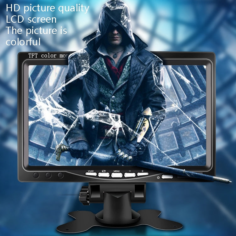 YB-CC-1 12/24V Car 7 Inch Display HD Night Vision Camera Monitoring System Truck Reverse Image