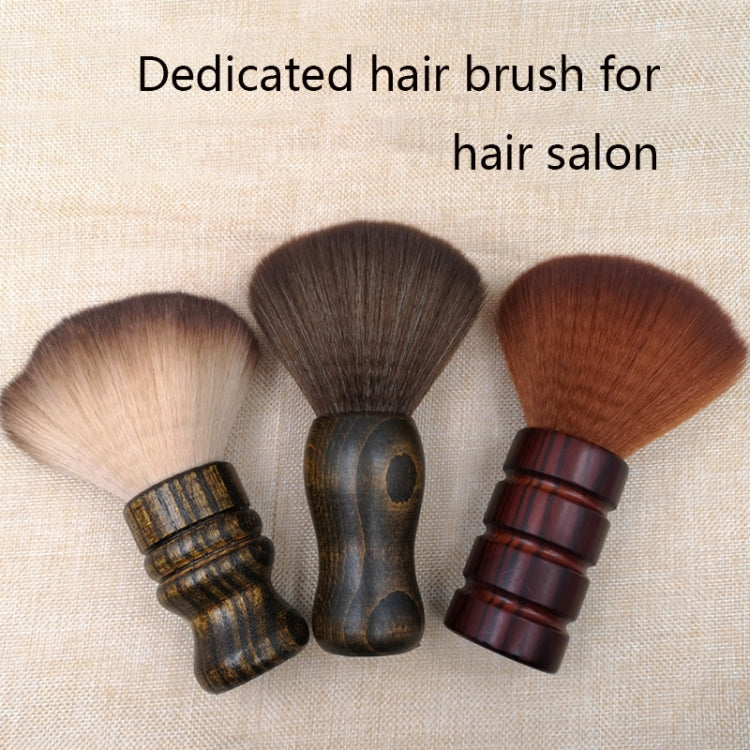 Hair Cut Broken Hair Duster Brush Solid Wood Soft Bristles Cleaning Brush Hairdressing Suppliess