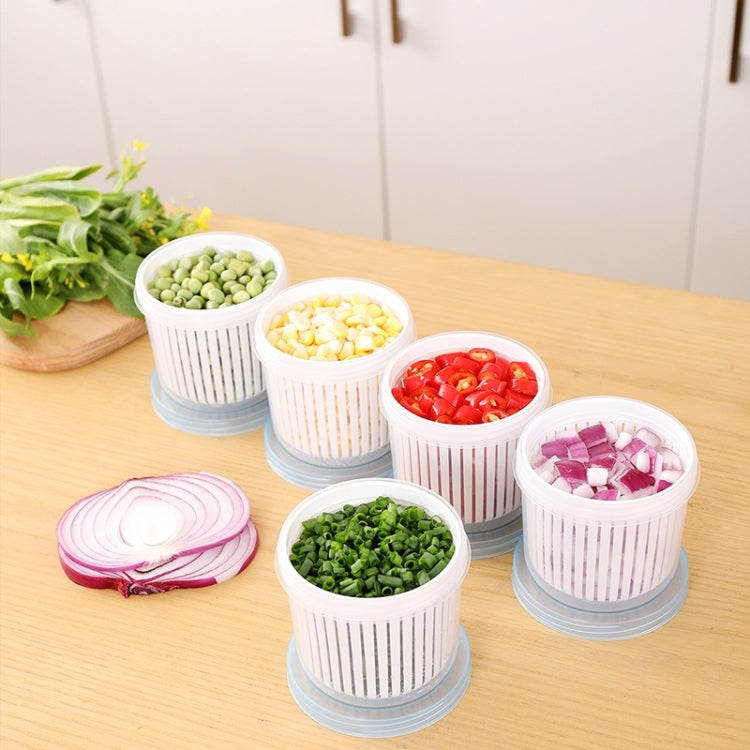 Onion Ginger Garlic Drainage Storage Box Kitchen Vegetable Plastic Storage Box Refrigerator Seal Storage Box