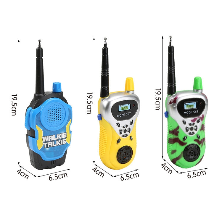 1 Pair Intelligent Wireless Call Walkie-Talkie Remote Dialogue Interactive Children Toys