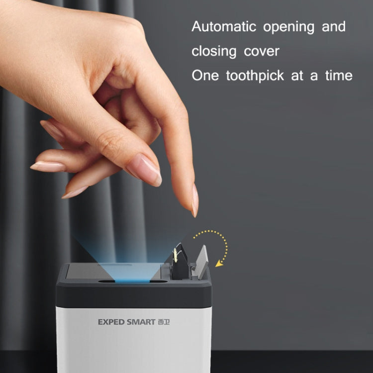 EXPED SMART Intelligent Induction Automatic Toothpick Box Household Restaurant Electric Toothpick Holder