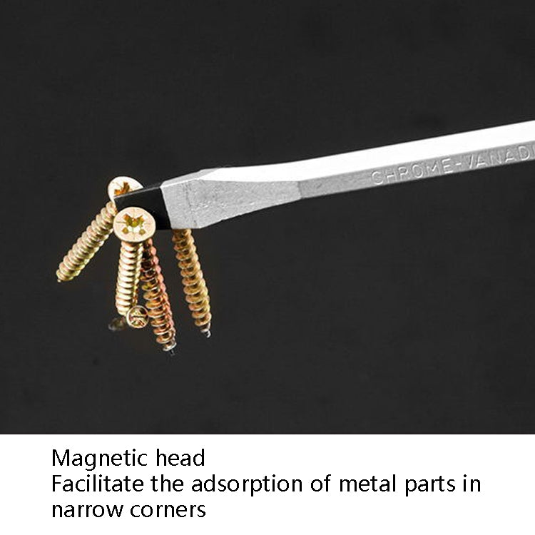 7 PCS / Set Knocking Screwdriver Oil-Resistant Through-Core Screwdriver Home Auto Repair Screwdriver, Color Random Deilvery