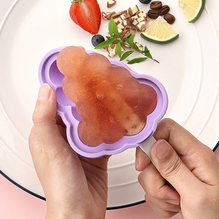 Household Silicone Popsicle Ice Cream Mold With Lid