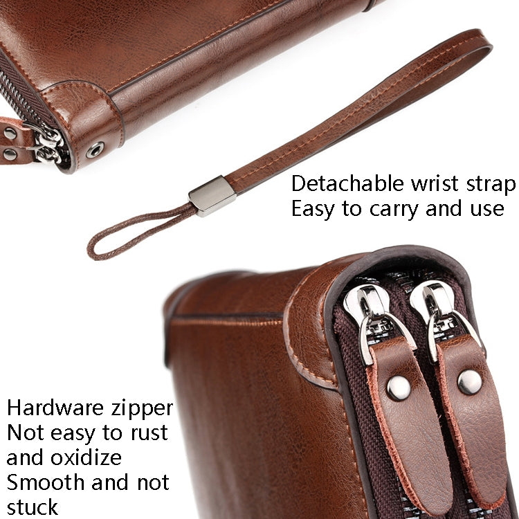 WEIXIER W88  Handbags Men Pu Hand Tested Handbags Multi-Function Wallet