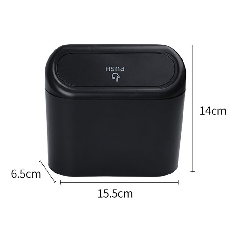 Car Trash Can Large Capacity Interior Accessories Box