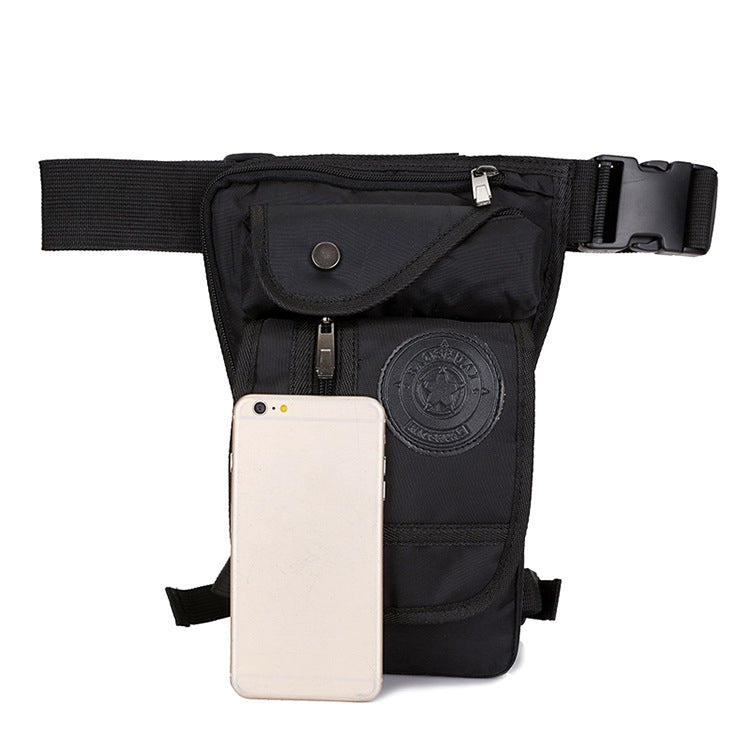 HaoShuai 325 Multi-Function Nylon Leg Bag Mountaineering Outdoor Travel Sports Convenient Waist Bag