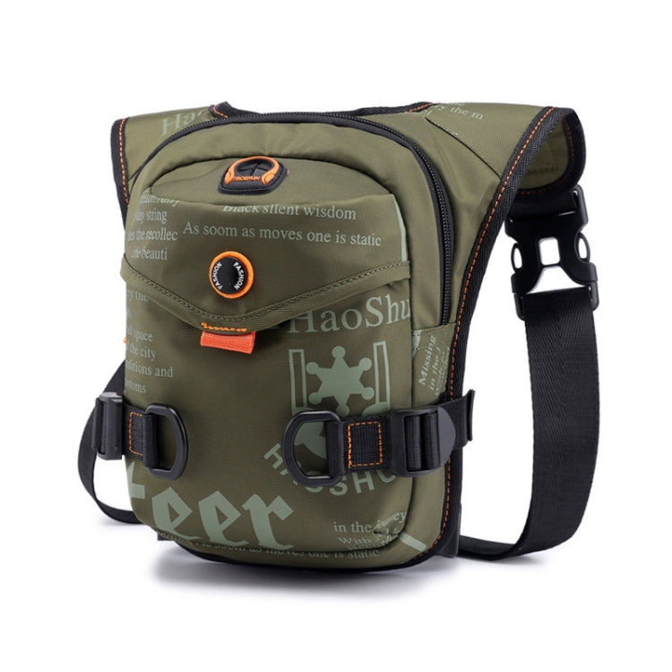 HaoShuai 5126 Outdoor Riding Leg Bag Multifunctional Sports Men Chest Bag Portable Waist Bag Messenger Bag