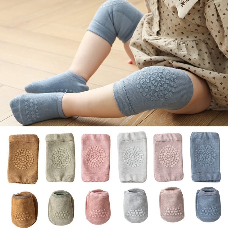 Summer Children Knee Pads Baby Floor Socks Baby Non-Slip Crawling Sports Protection Suit