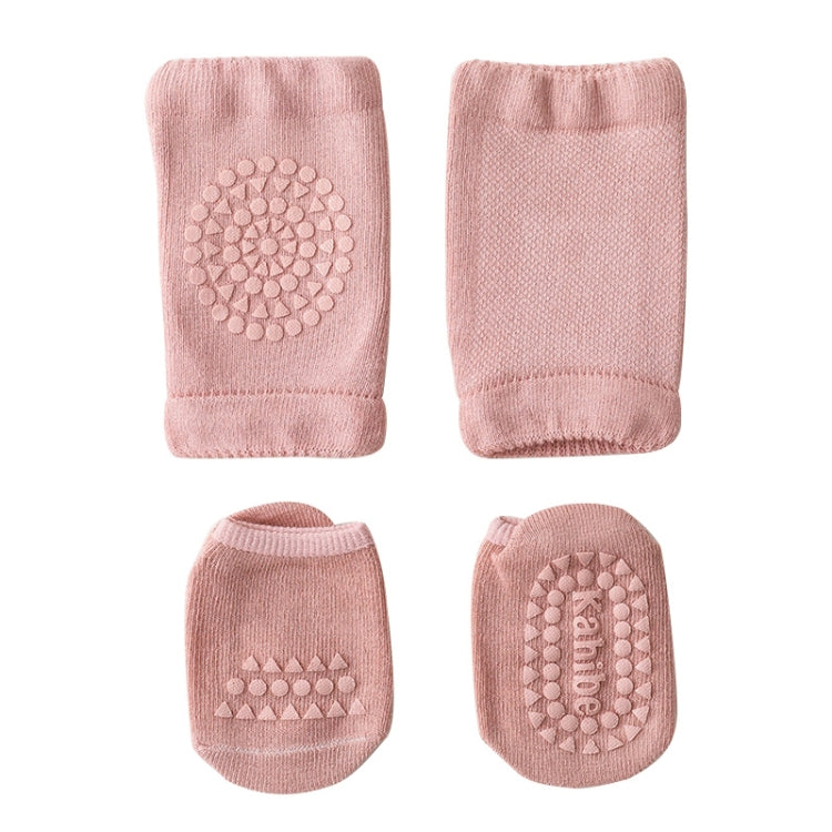 Summer Children Knee Pads Baby Floor Socks Baby Non-Slip Crawling Sports Protection Suit