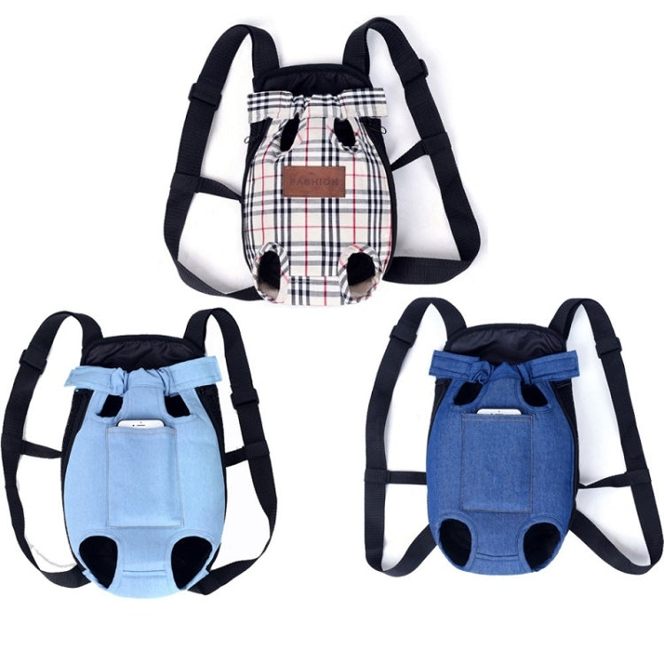 Dog Going Out Foldable On Chest Backpack Pet Carrier Bag