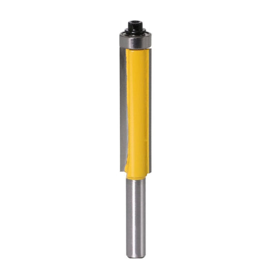 8-Handle Extended Trimming Cutter With Bearing Woodworking Line Milling Cutter, Specification:, 8x1/2x50.8mm, 8x1/2x63.5mm, 8x1/2x76.2mm, 3 PCS/Set