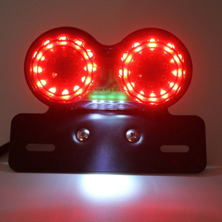 Motorcycle Modified Retro LED Integrated Rear Taillight Brake Light