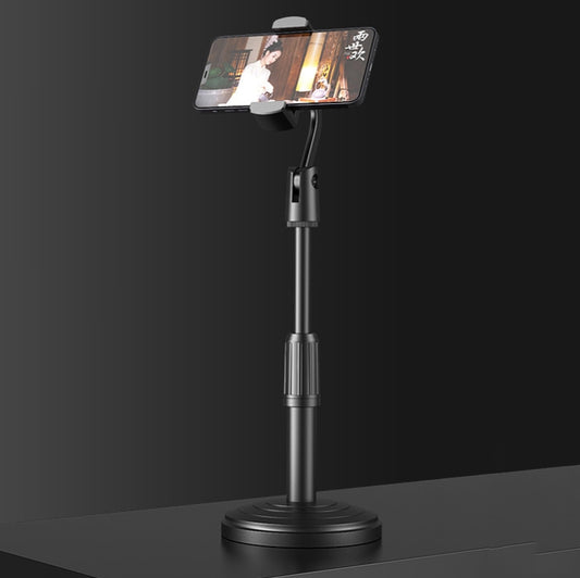 4 PCS Desktop Stand Mobile Phone Tablet Live Broadcast Stand Telescopic Disc Stand